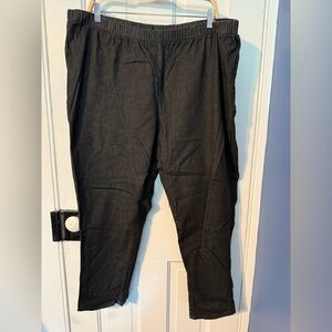 Woman Within Black Pants Petite 28W